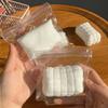 Hand Relax Crunchy Pillow Squishy Milk White Blocks Filled Squishy Crispy Sensory Toy Kids Adults