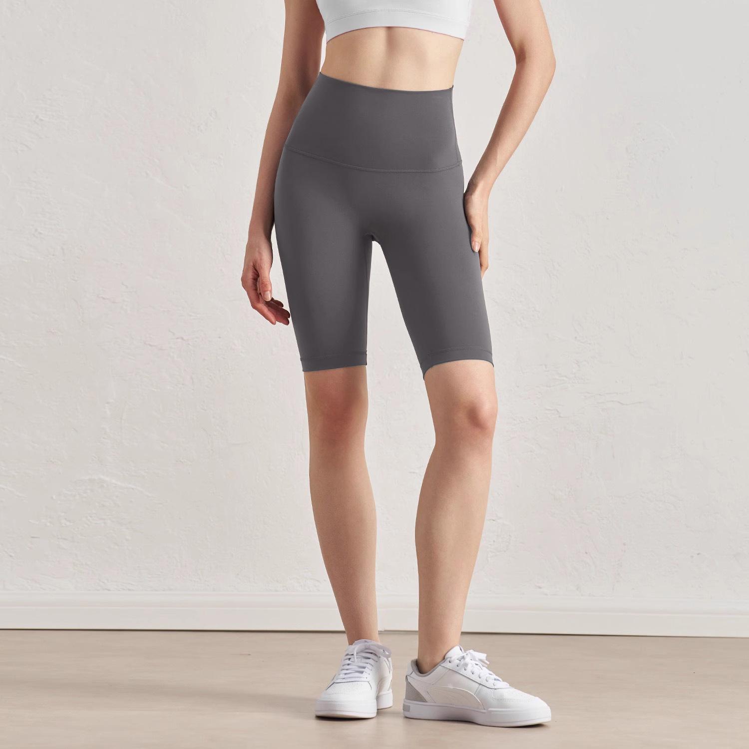 

Женские летние капри для йоги с высокой талией - Подтягивающие бедра, быстросохнущие фитнес-шорты для велоспорта и бега XL