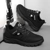 Outdoor Mountaineering Men's Sports Casual Shoes Spring and Autumn 46 Size Large Size Platform Running Shoes Men