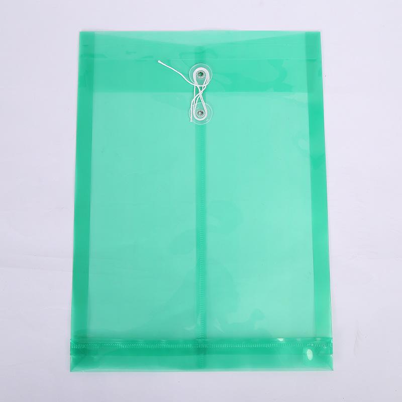 Custom Printed Transparent PP Plastic A4 Document Folder with Logo