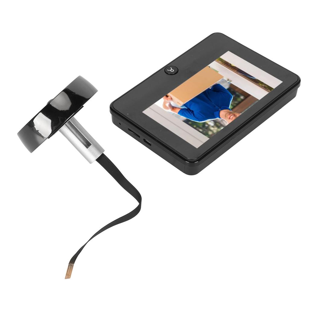 4.5in WiFi Smart Digital Door Viewer Night Vision Motion Detection Remote Monitoring Visual