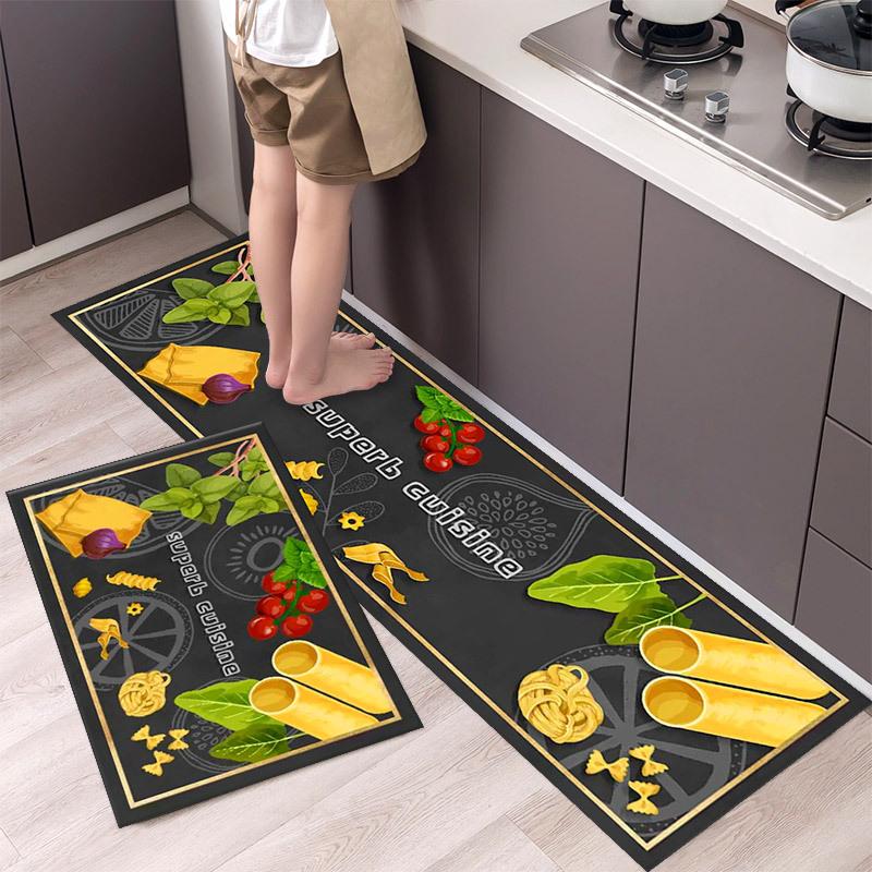 Tapetes da moda Tapete simples Estilo nórdico Tapete de cozinha Tapete doméstico Tapete moderno Decoração para casa