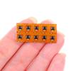 1/5/10 Pezzi Etichetta Adesiva NFC RFID Programmabile 5x5mm Micro FPC, Raggio di Lettura 1mm per Controllo Accessi e Gestione della Catena di Approvvigionamento