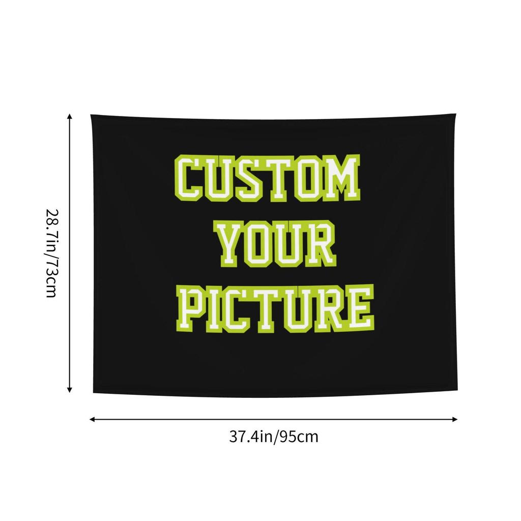 Personalized Custom Design Wall Tapestry for Living Room, Bedroom, or Guest Room Decoration