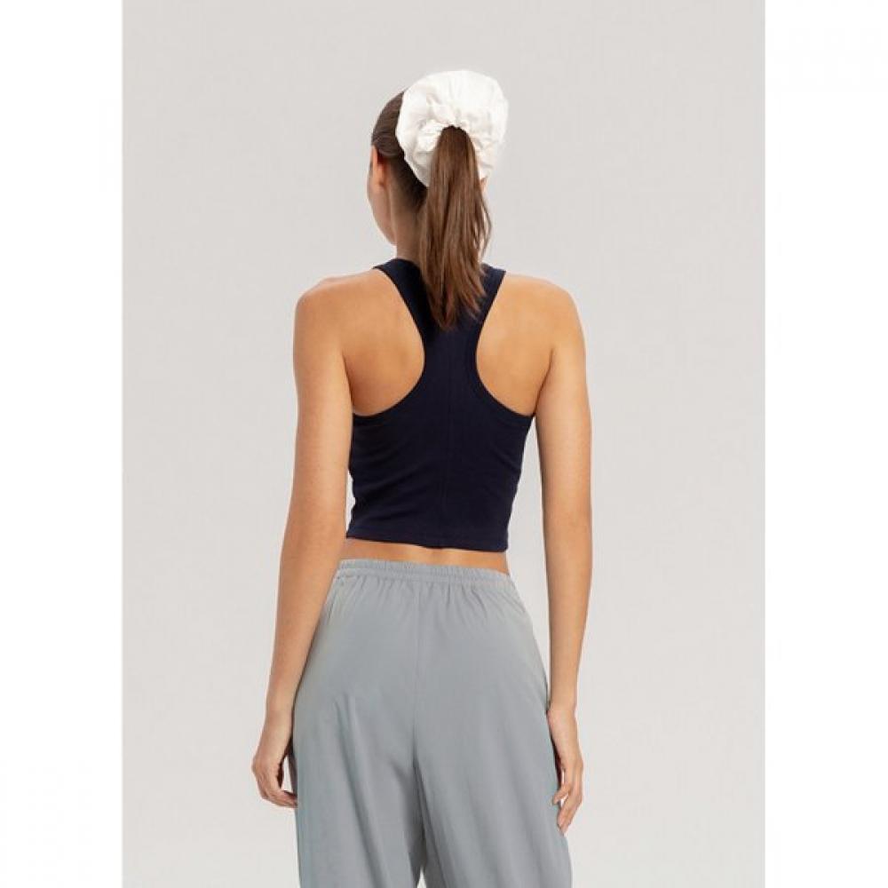 Budhi Mudra Racer Rib Tank Top Navy Blazer  B61002att21 N18 