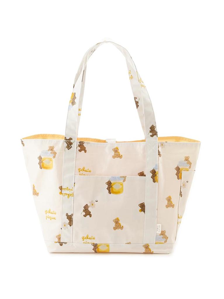 gelato pique Honey Bear Print Mom Bag PWGB254700 OWHT Women's
