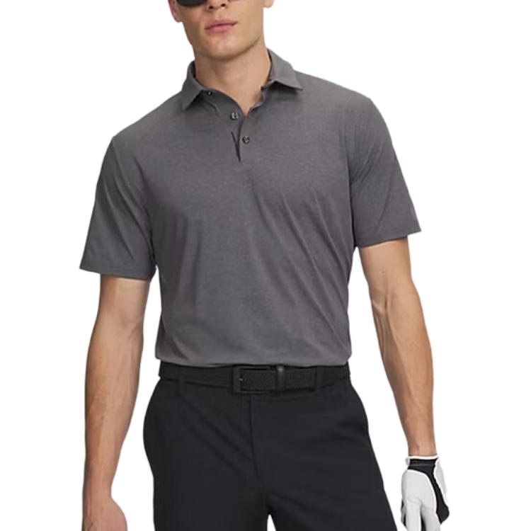 Under Armour Versatile Fashion Sports Casual Short Sleeve Polo Shirt Men tops 6009652-025 M