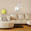 Pretty Butterfly Wall Decoration 4pcs 3D Bathroom Home Ornament Creative Diy Mirror Aesthetic Room Paster Household Accessories