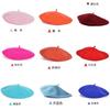 Acrylic Beret: Winter Retro Hat for Women, Fashionable Beret