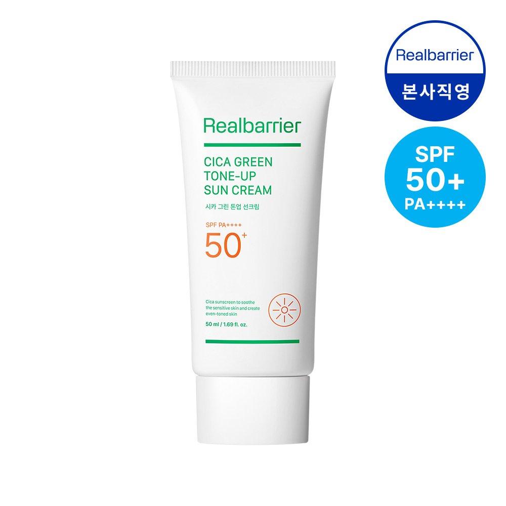

REALBARRIER Cica Green Tone-Up Sun Cream SPF 50+ PA++++ 50ml
