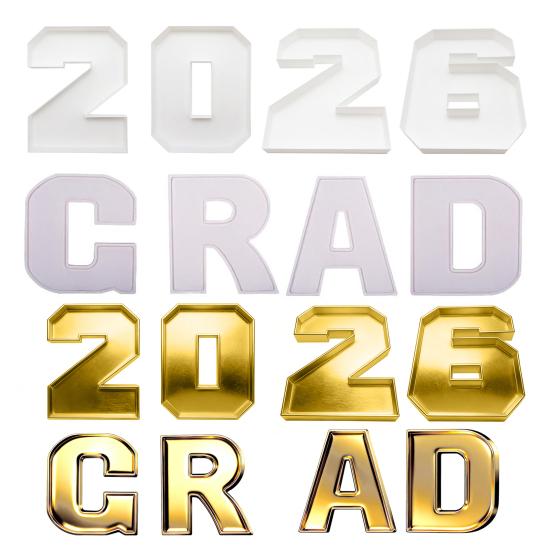 Vassoio da portata in cartone riempibile Numero 2026 Vassoio per salumi e formaggi Contenitore per caramelle, dessert e snack per festa di laurea, anniversario, festa di Capodanno