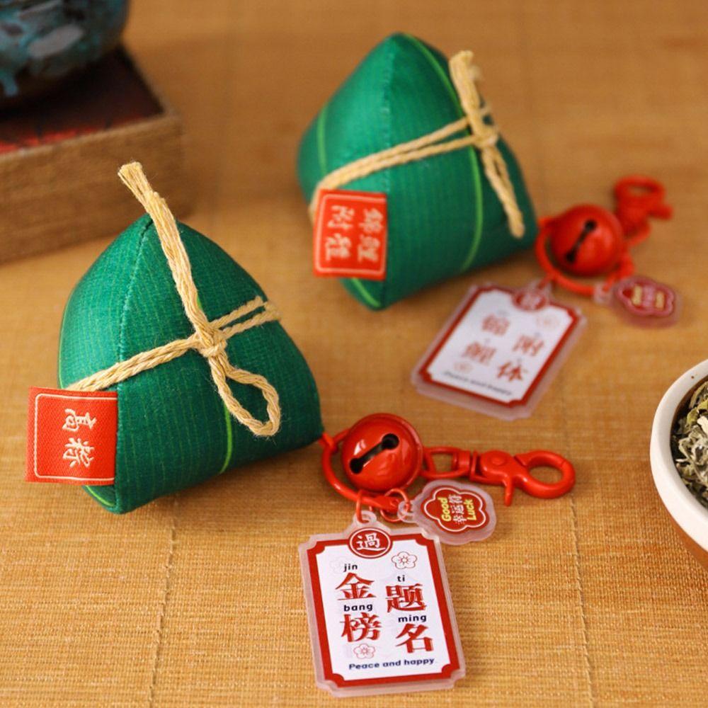 

Брелок для ключей «Праздник лодок-драконов» с мультяшным принтом, подвесной орнамент, брелок для ключей от автомобиля, детский подарок Style6