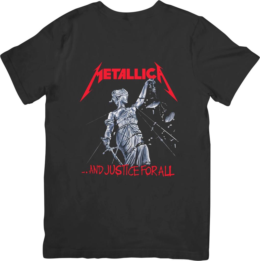 Heavy Metal Rock Music Unisex Fit for Men & Women Quality Cotton T-Shirt Black
