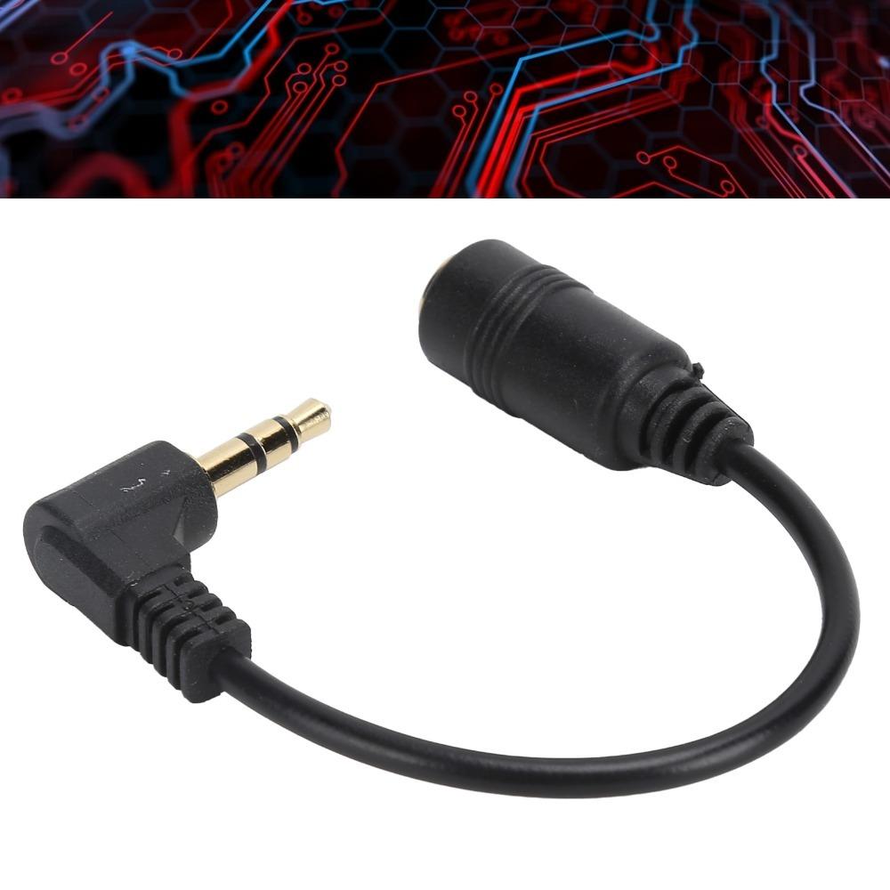 3-Pin 3,5mm Stecker auf Buchse 90 Grad Winkel Kabel Plug & Play Audiokabel für Audiogeräte