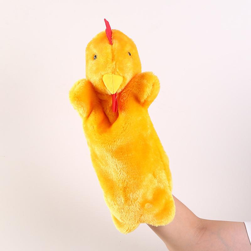 Fox Wolf Rabbit Plush Animal Hand Puppet Toy For Kids With Interactive Features