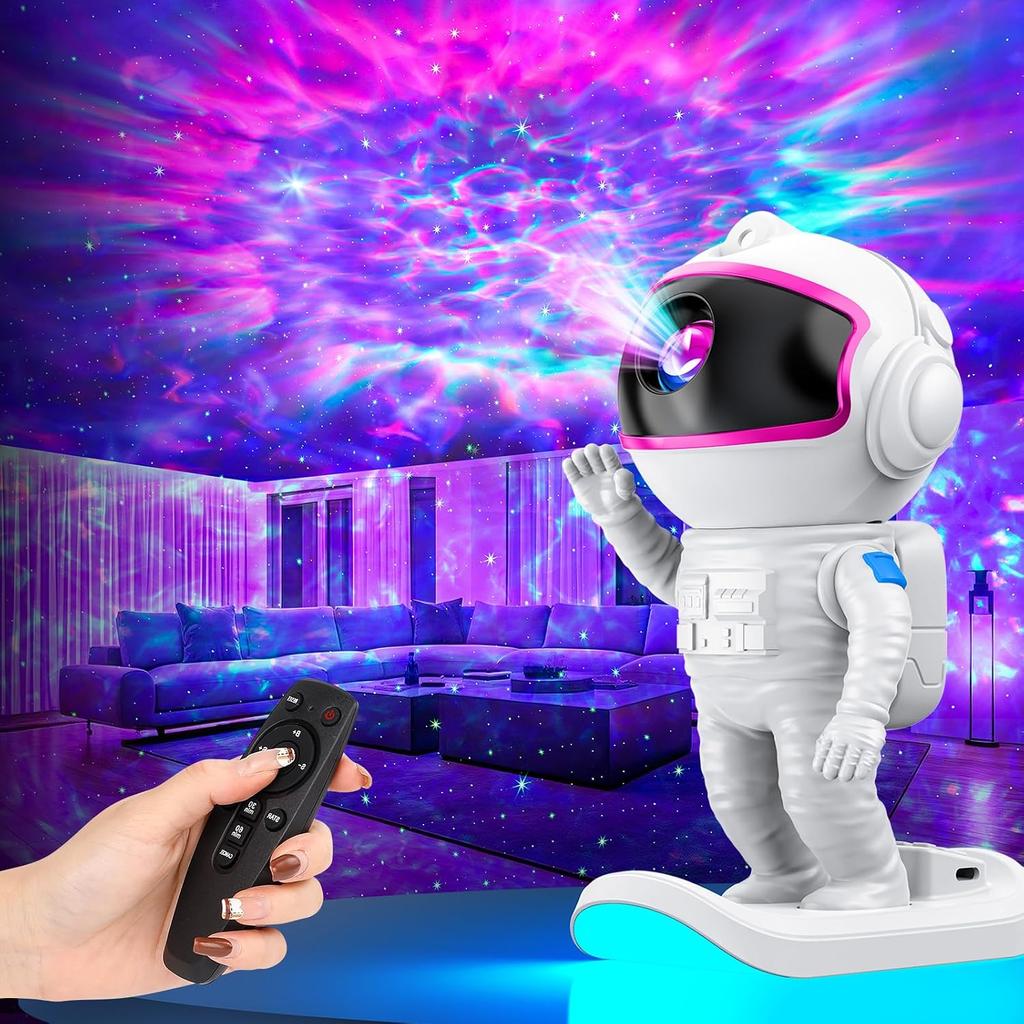 Astronaut Galaxy Projector, Star Night Light for Kids Bedroom