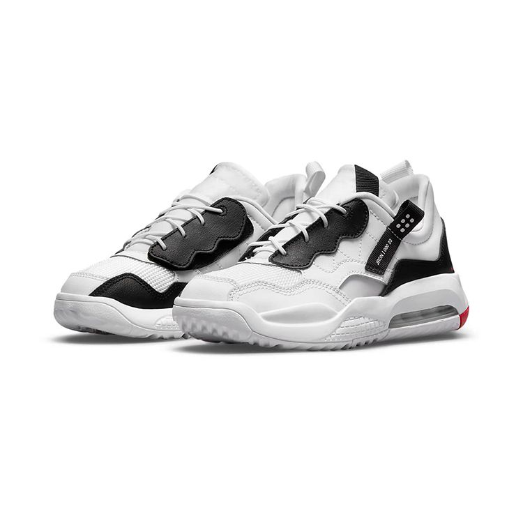 Jordan MA2 Non-Slip Durable Low-Top Kids Running Shoes Kids Sneakers Black White CW6595-106