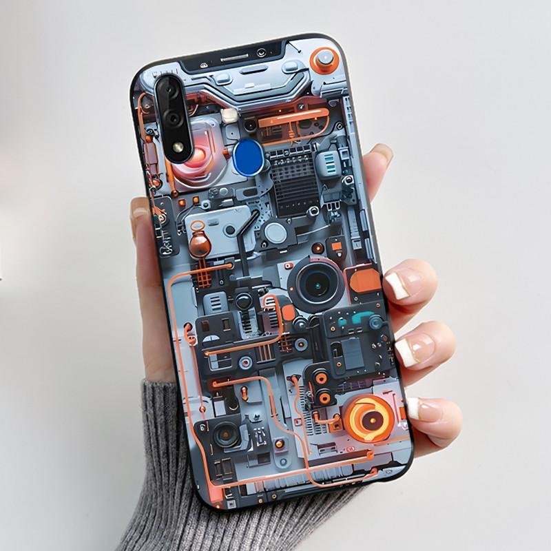 For ZTE Blade V10 2019 Case Aesthetic Luxury Cute Cool Boys Girls Soft Silicone Phone Back Cover For ZTE Blade V10 V 10 Casing
