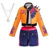 Halloween Children's Costumes Girls Hunter Cosplay Costume Korean Style Girl Group Suit Girls Fashion Stage Show Costumes