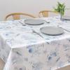 STYLE Decor Waterproof Laminated Vinyl Tablecloth, Nordic Style, 140cm x 180cm, Coral & Shell, W4800410