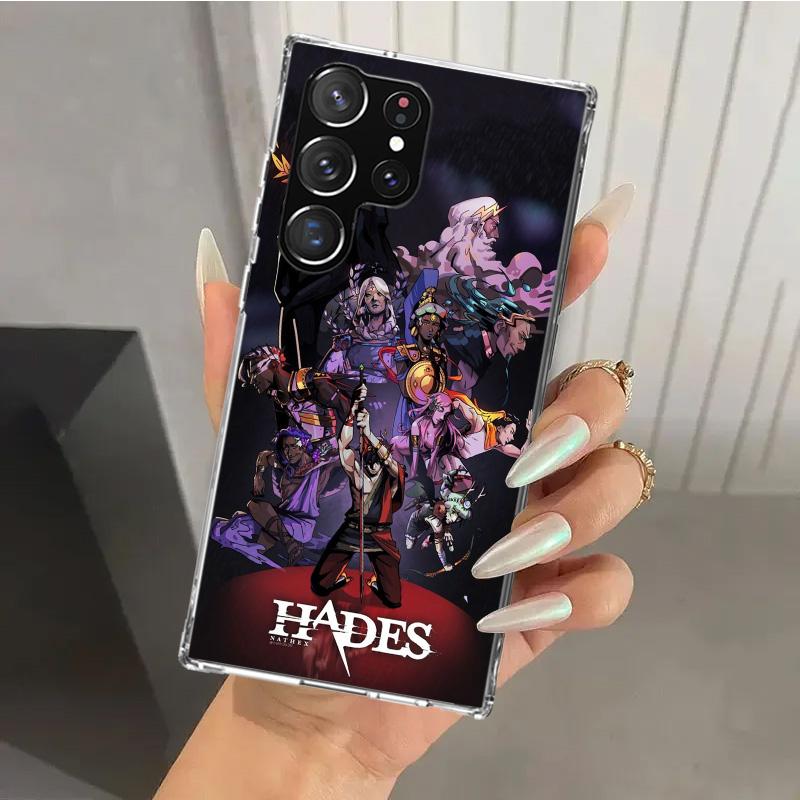 

Game Hades Action Phone Case for Samsung Galaxy S26 S24 S23 Ultra S25 Edge S22 S21 Plus S20 FE + Soft Print Shell Funda Galaxy S Samsung S21 Ultra