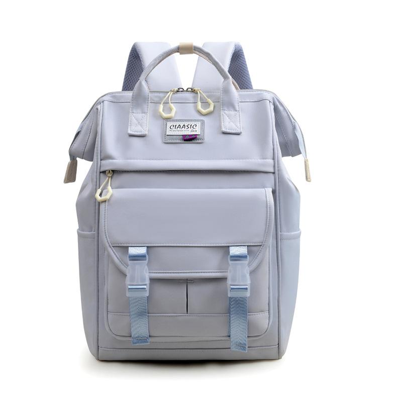 Schoolbag Mommy bag is lightweight, simple and large-capacity backpack 1101 new mother and baby go out to play fashionable multi-functional backpack