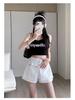 Women's High-Waisted Wide-Leg Casual Pants with Elastic Waist and Zippered Pocket - Summer Thin and Breathable Fabric.