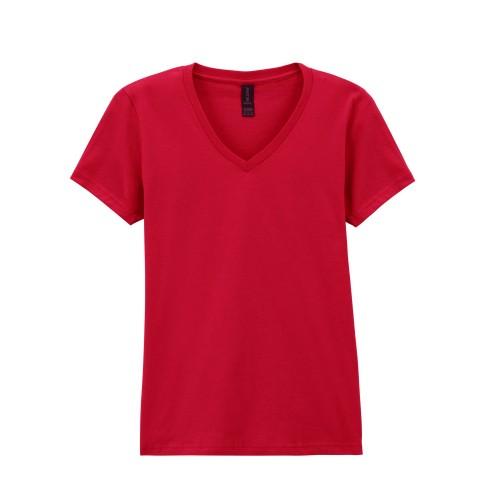 Gildan Womens/Ladies Soft Style V Neck T-Shirt