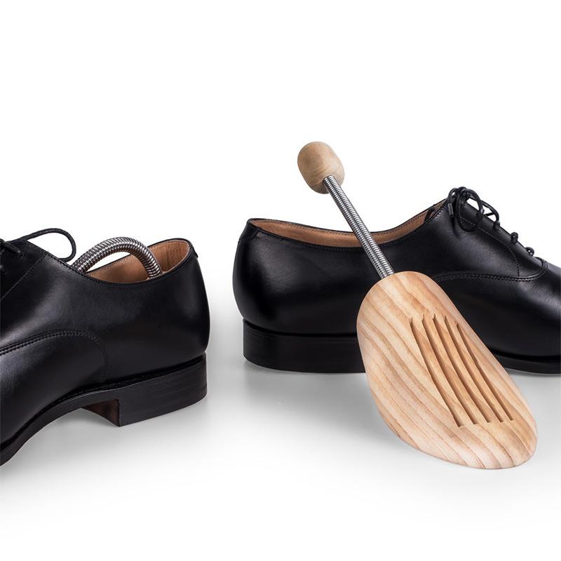 1Pair Shoe Last Anti-wrinkle Pine Shoe Expander Eucalyptus Setting Artifact Lotus Shoe Support