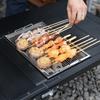 Folding IGT Barbecue Grill Stainless Steel Portable BBQ Rack  Picnic Activities