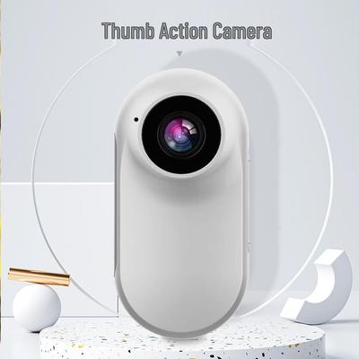 Thumb Action GoPro Digital Camera: 1080p HD Dash Cam with Screen & Magnetic Back Clip