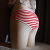 Japanese Striped Sissy Panties Abalone Ligature Pant Fake Girl Drag Man Sexy Hidden JJ Fake Crossdresser Panties Camel Toe Brief