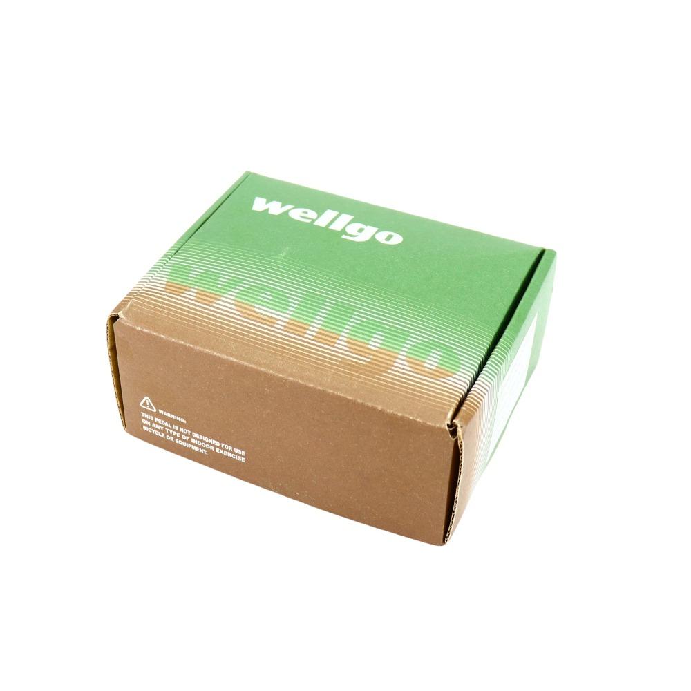 Wellgo Pedal Quick Release Device R120B QRD QRD3 Mountain Bike Road Pedal MTB Bearing Cleats Self-locking Ultralight Pedals