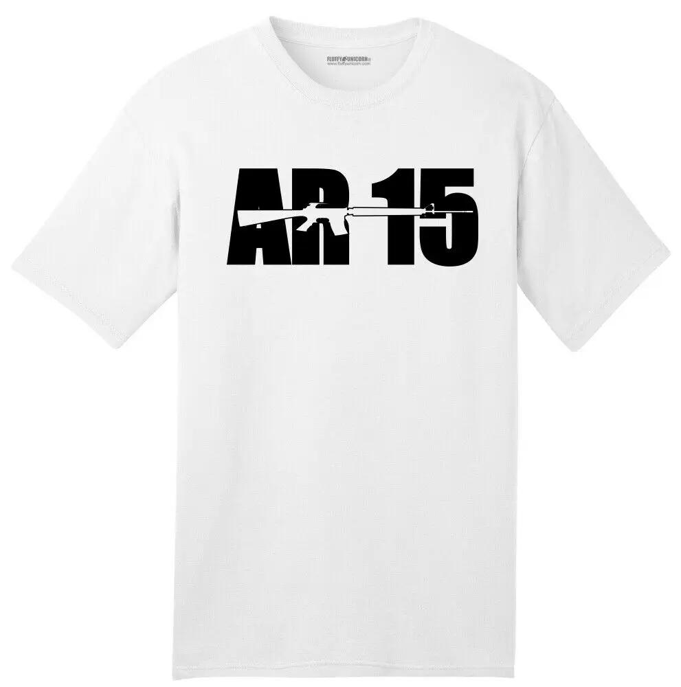 USA Made AR15 Gun Rights Hunting Tee American mens summer cotton oneck TShirt Guns Second Amendment