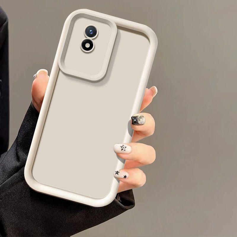 

Для Vivo Y02 4G Чехол Vivo Y02A Y02t Чехол для телефона Vivo Y11 2023 Матовая задняя крышка Защита кожи на ощупь Ударопрочный чехол For Vivo Y02t