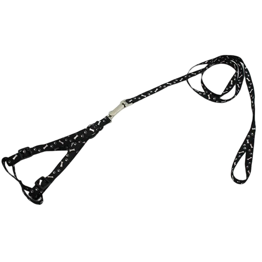 Adjustable Vest Harness Pet Leash Ergonomic Design Rope Labor Saving Rope for Medium and Small Dogs Use