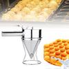 600/1200ML Liquid Funnel Dispenser Stainless Steel with Handle Octopus Ball Tool Bracket Heat-Resistance Batter Liquid Dispenser