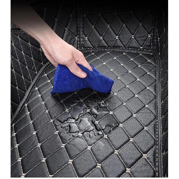For Tesla Model 3 / Y 2020-2023 Front Rear Trunk Mat Car Leather Trunk Storage Pad Bottom Protector Pad Car Interior Decoration