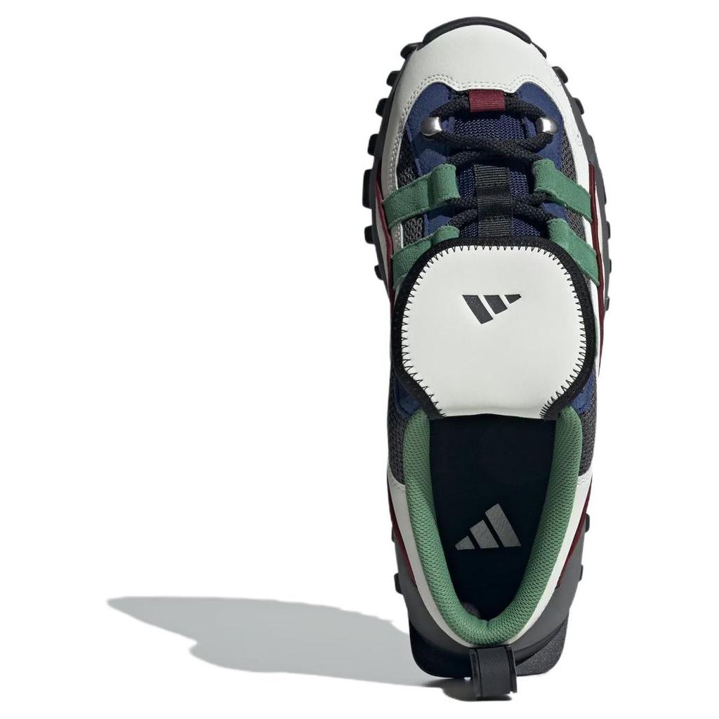 Adidas Seeulater Mule Comfortable Convenient Anti-Wear Non-Slip Closed-Toe Slippers Unisex Slippers White Green Silver JP5552