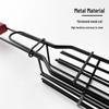 Iron Stainless Steel BBQ Grilling Basket with Wooden Handle