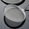 Fine Mesh Stainless Steel Colander Soy Milk Filter Oil Filter Spoon Foam Spoon Net Leak Gadgets Kitchen Accessories