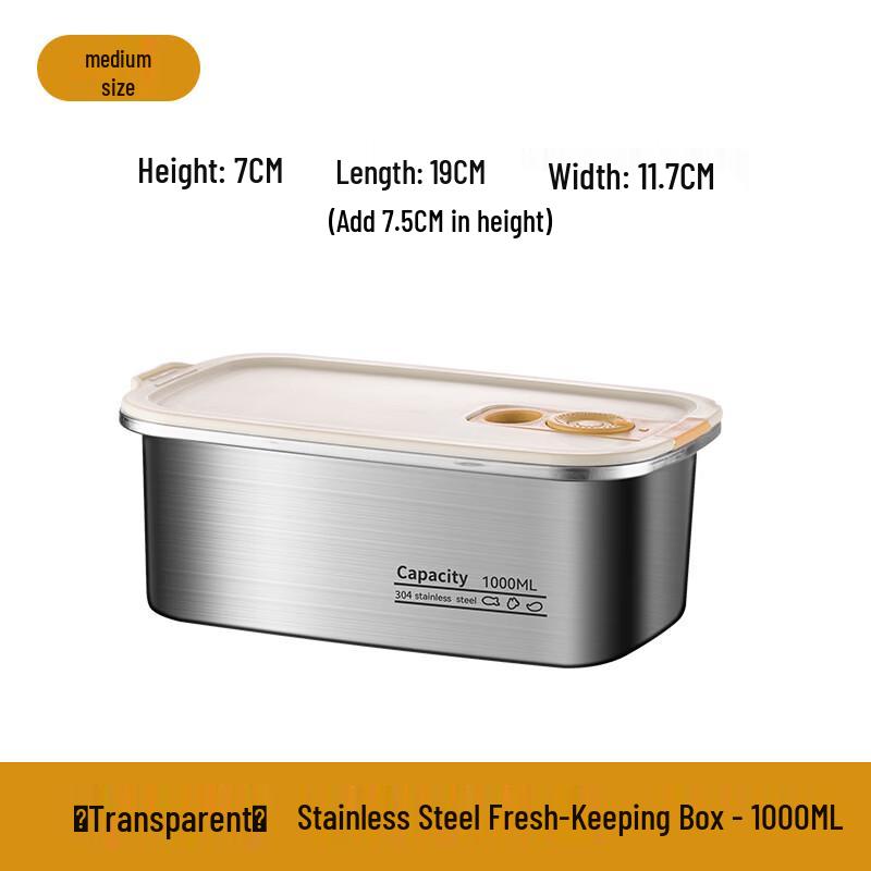 

Ruhan 304 Stainless Steel Food Container
