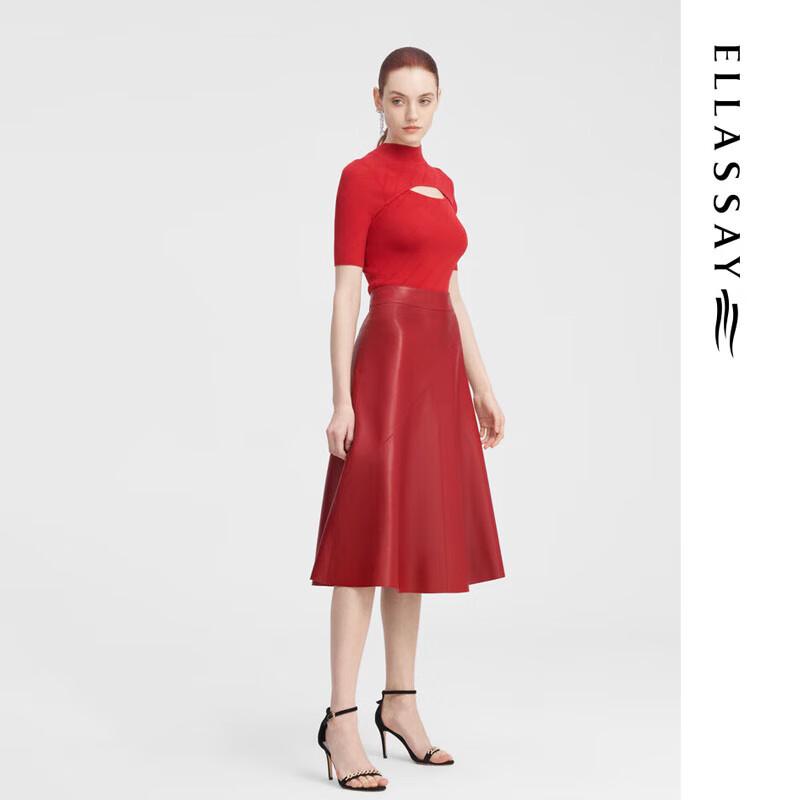 ELLASSAY Women's Mulberry Silk Knit Top