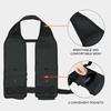 Beer Drinking Vest Breathable Multi-pockets Insert Buckle Oxford Cloth Beer Storage Vest