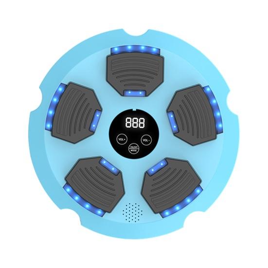 Musikkboksemaskin Veggmontert Bluetooth-kompatibel Elektronisk Smart LED-boksing Trening Stansepute Hjemmetreningsutstyr