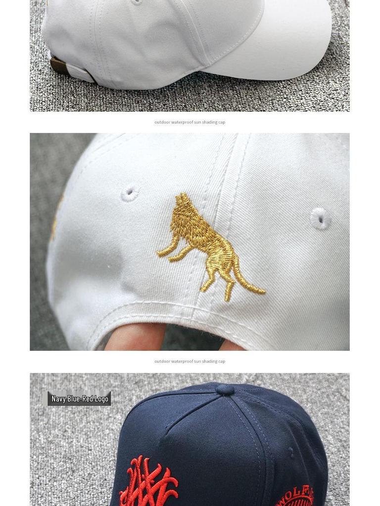 Herren Großer Kopf Koreanischer Stil Hoher Hut - Atmungsaktive Sommerkappe für Runde Gesichter, Frühling/Herbst Baseball- & Schiebermütze