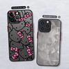Case for iPhone 15 16 14Plus XS Max 12 13 11 Pro Max 13 Mini 7 8 17 Air Soft Cover Cartoon Hello Kitty