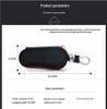 Men's Universal Car Key Holder - Straight Key Waist Clip