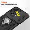 Luxury Car Magnetic Case For Tecno Spark GO 2024 GO1 Spark 20 20C 30 Pro Anti-Knock Back Cover Slide Camera Lens Protector Cover