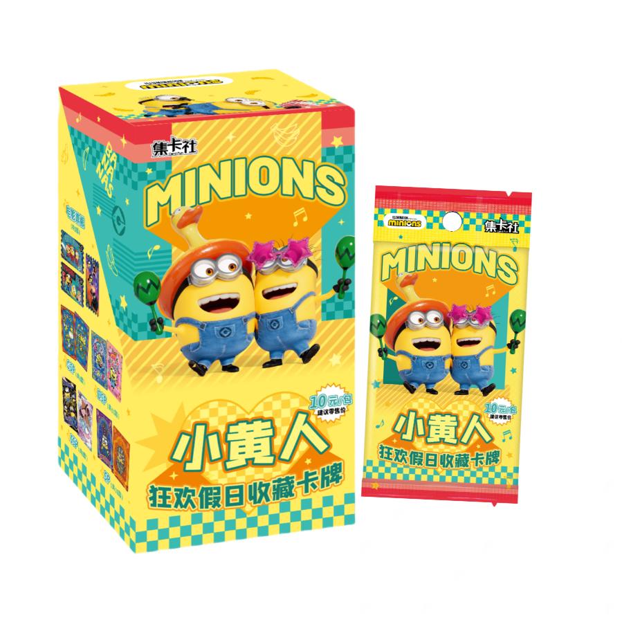 Genuine Minions Cards Sweet Dream Plan Banana Cute Master Pack Series 2 Collectible Cards Anime Peripheral Gift Toys